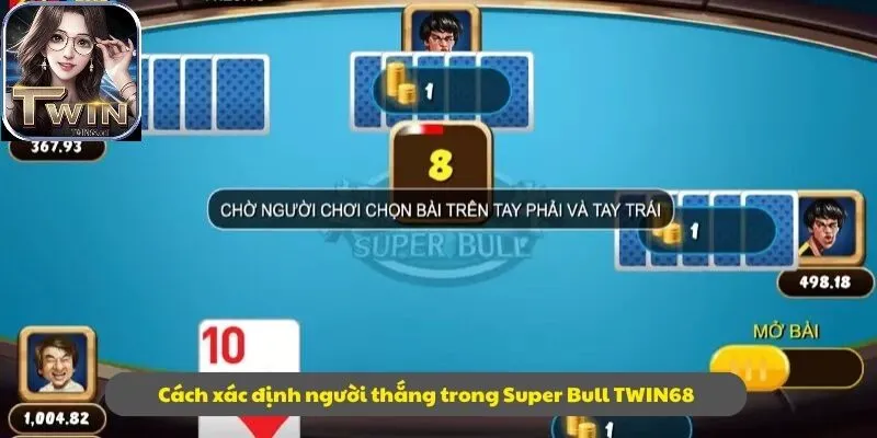 Cách xác định người thắng trong Super Bull TWIN68